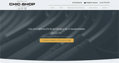 Desktop Screenshot of chic-shop.be